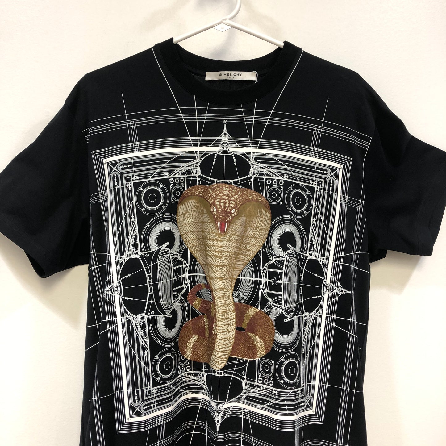 Givenchy Cobra Print T-Shirt Size XS