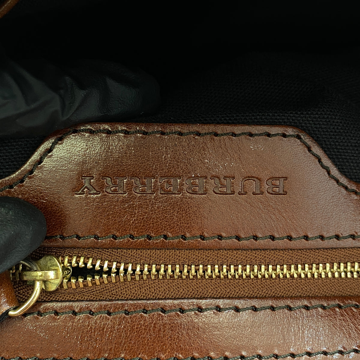 Burberry Canterbury House Check Tote Bag