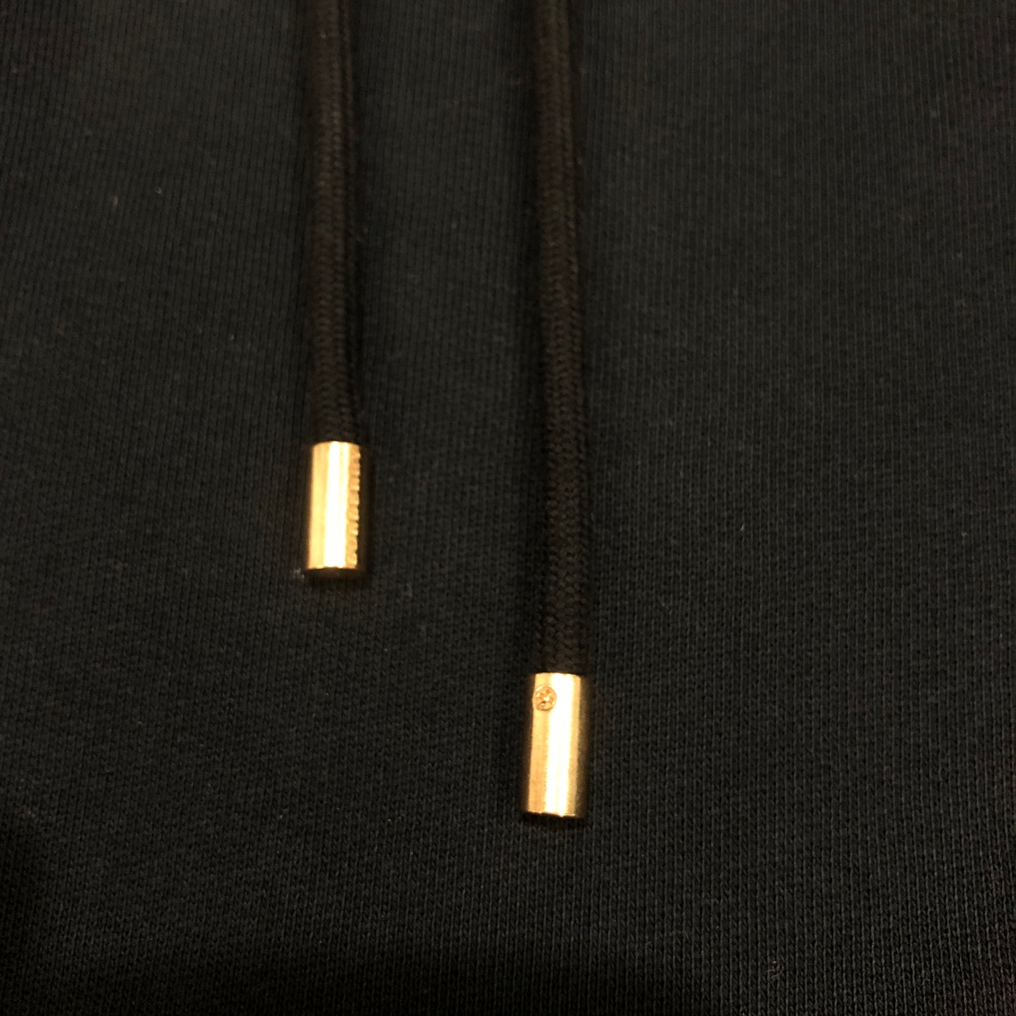 Burberry Embroidered Logo Hoodie Size L Black