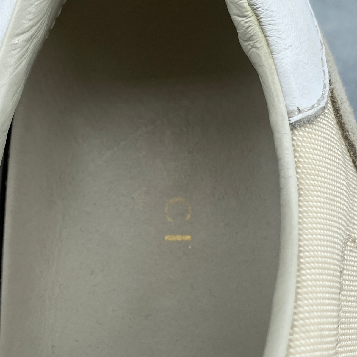 Gucci Rainbow Web Women Low‑Top Sneakers Size 37 cream