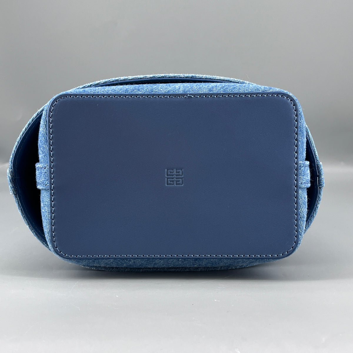 Givenchy Blue Denim Mini Bucket Shoulder Bag