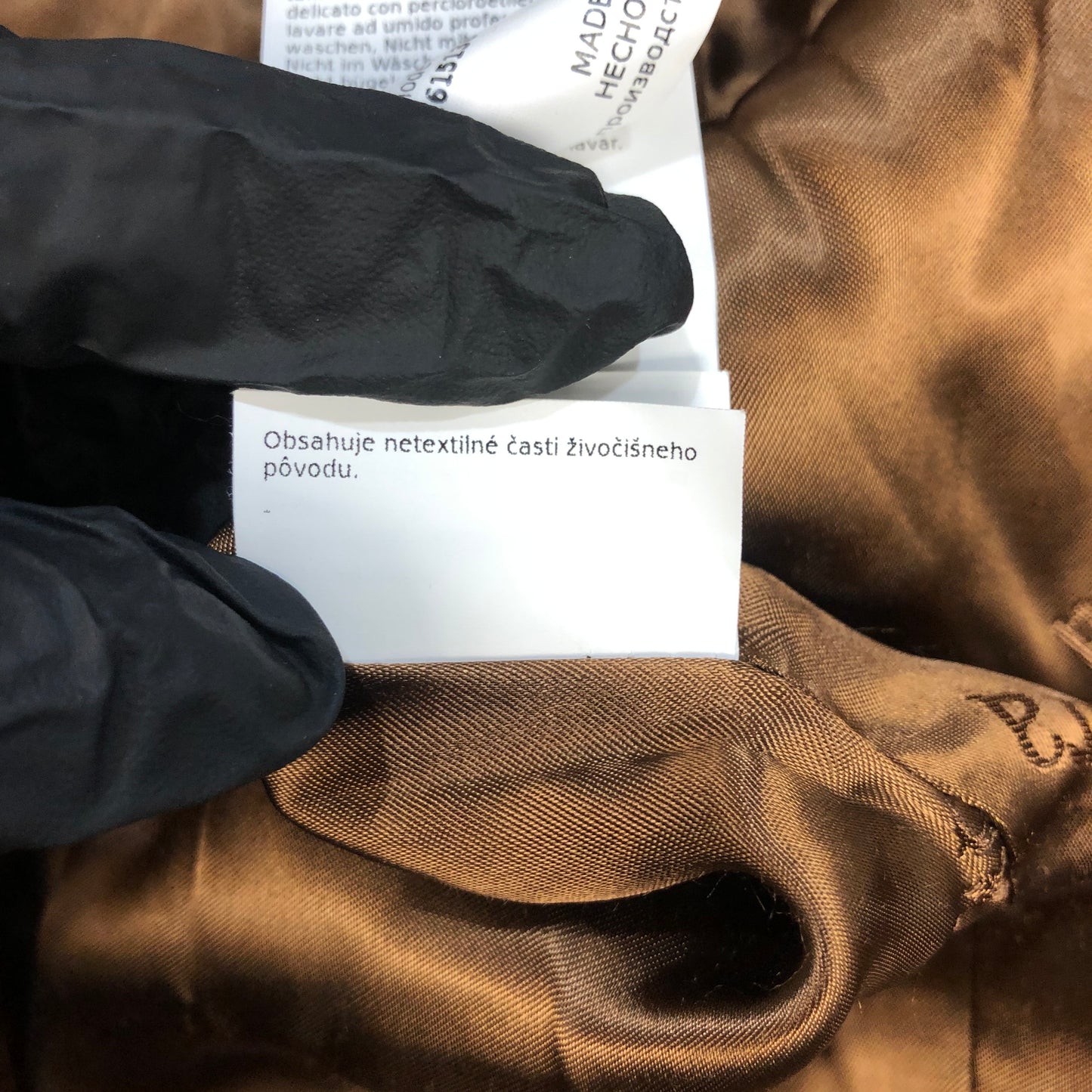 MaxMara Brown Teddy Coat Size S