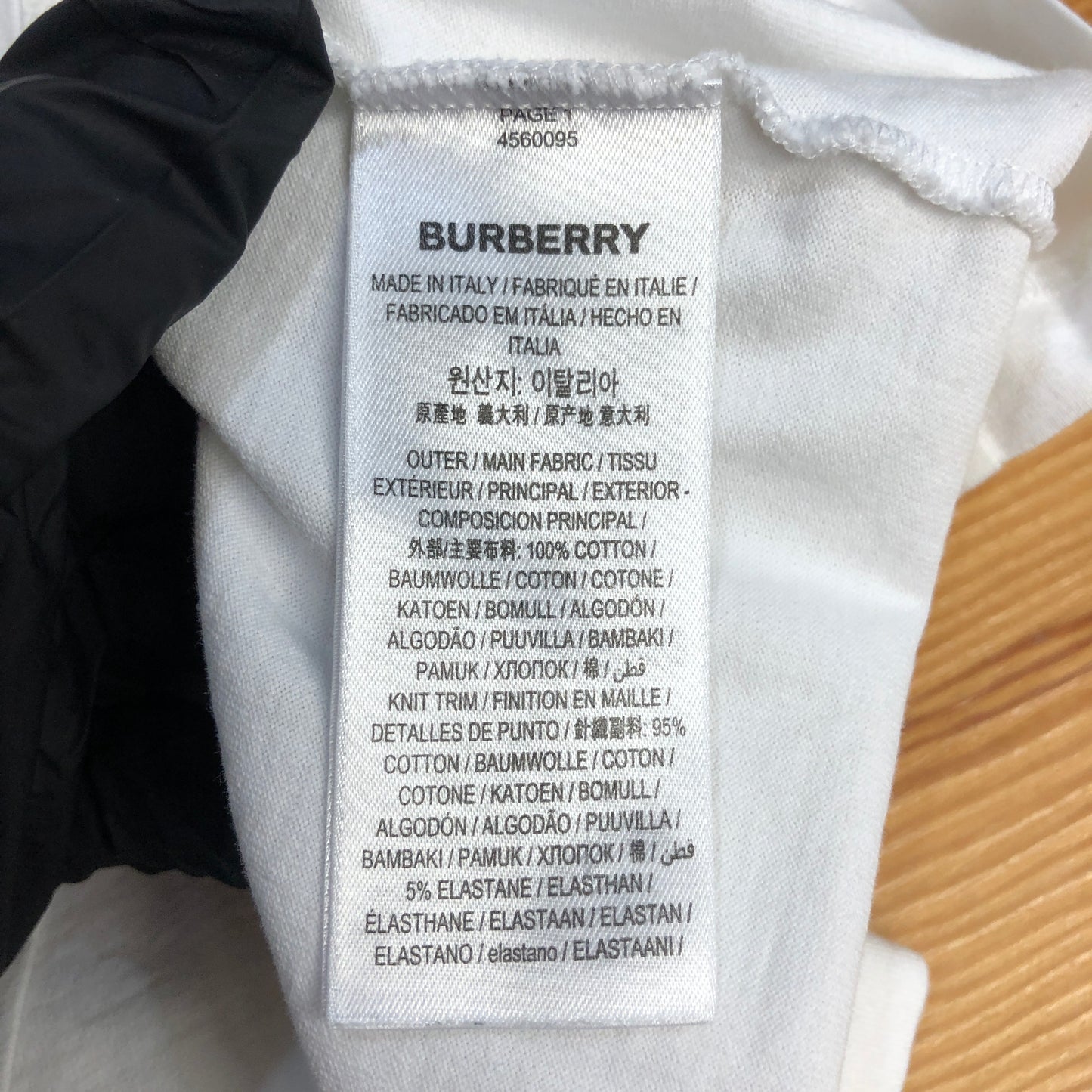 Burberry White Deer Graphic Tank Top Size M