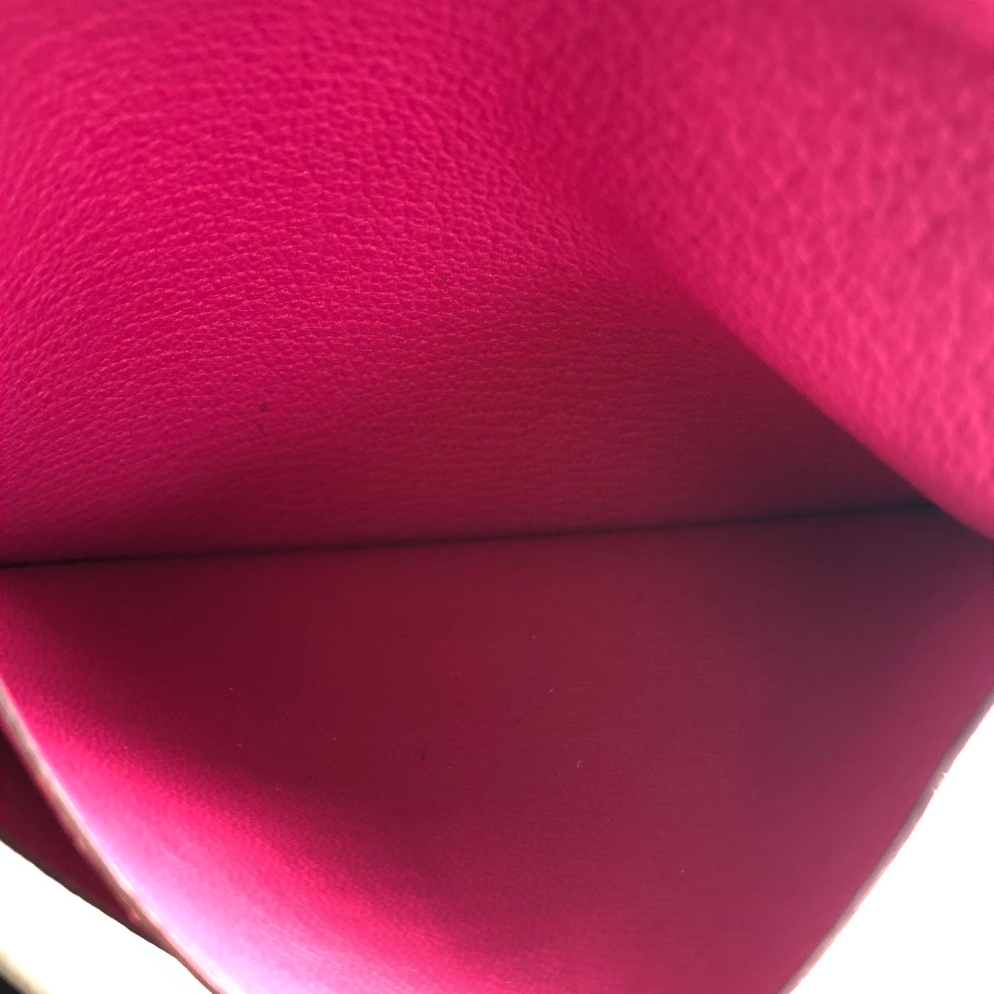 Hermes Bearn Compact Leather Card Holder Wallet Pink