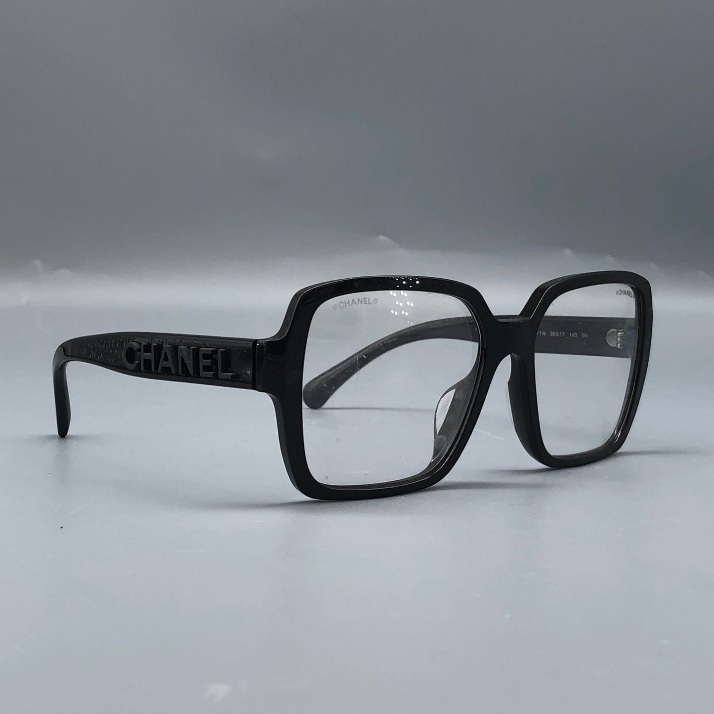 Chanel Black Square Eyeglasses 140mm