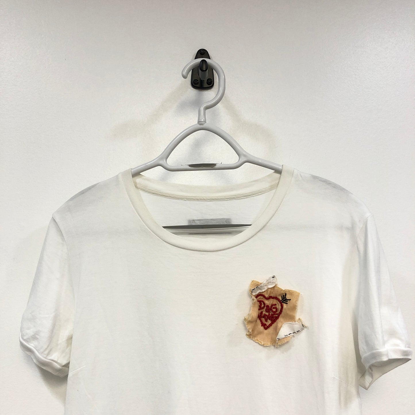 Dolce & Gabbana White Short Sleeve T‑Shirt