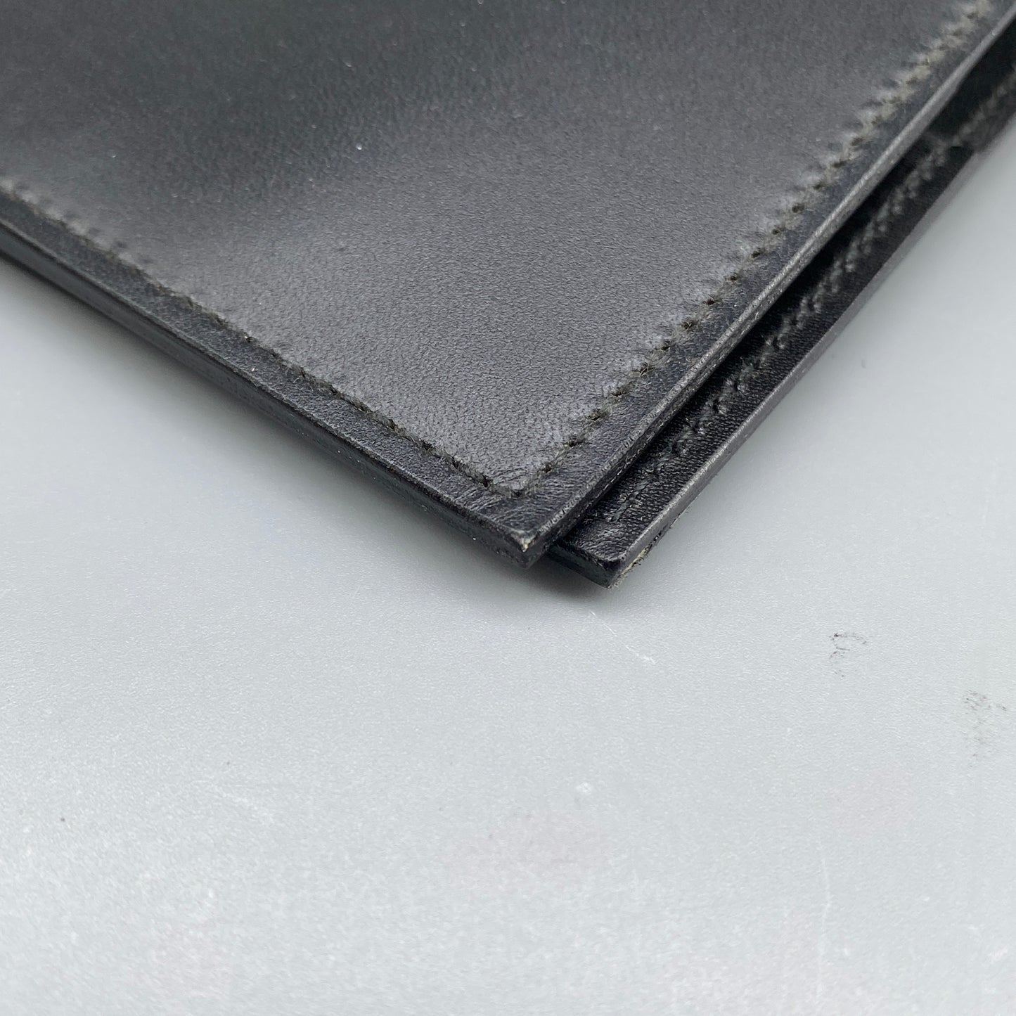 Ferragamo Black Smooth Leather Bi-fold Wallet