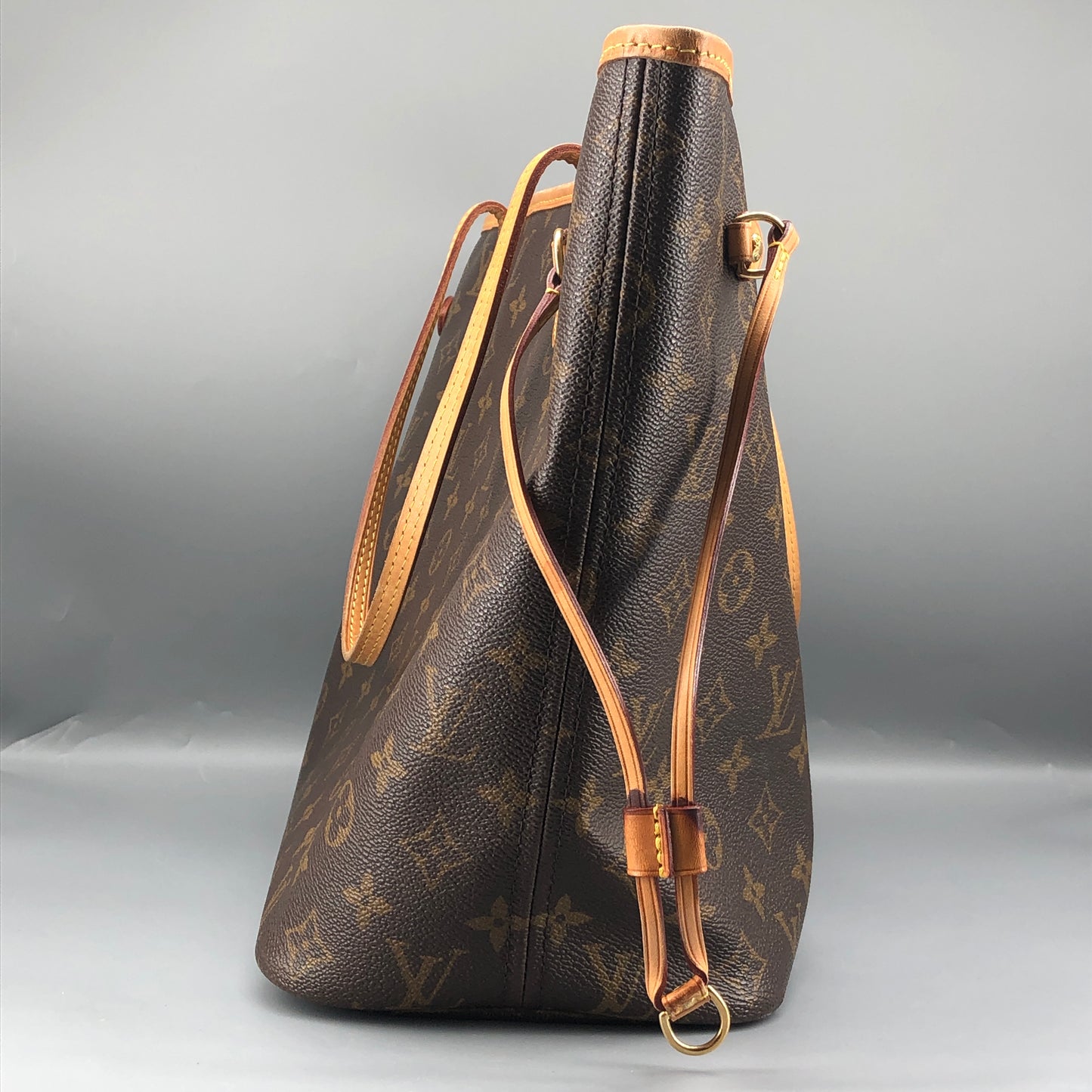 Louis Vuitton Monogram Canvas Neverfull MM Tote Bag  Brown