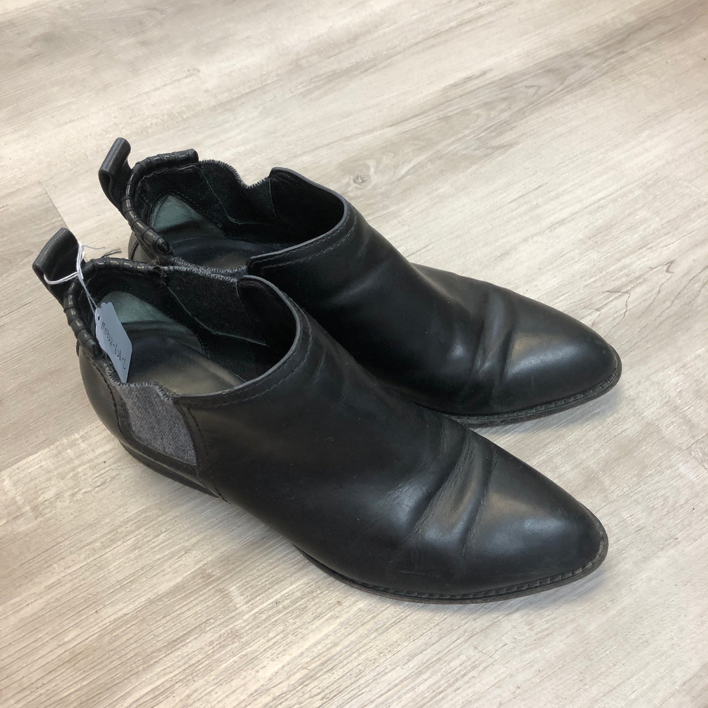 Alexander Wang Women's Black Leather Ankle Boots Size 36