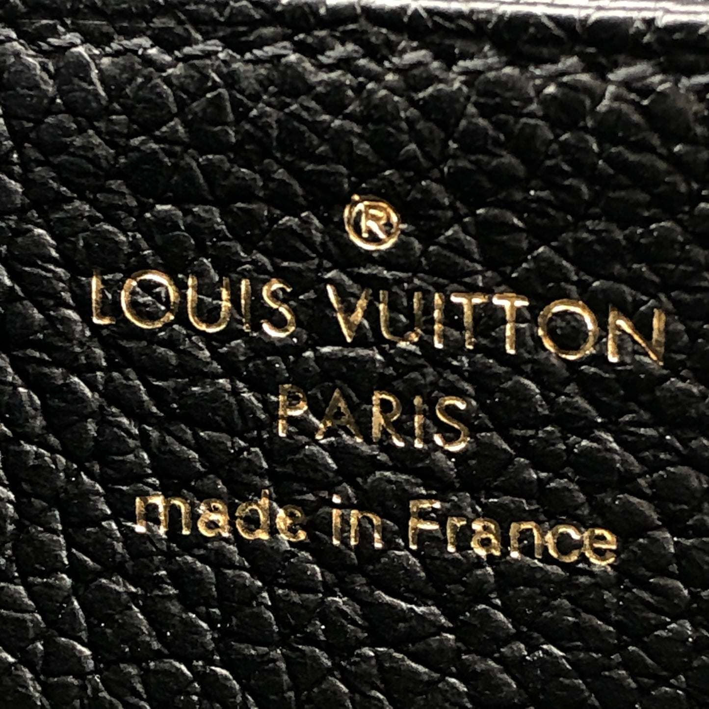 Louis Vuitton Black Monogram Empreinte Zippy Wallet
