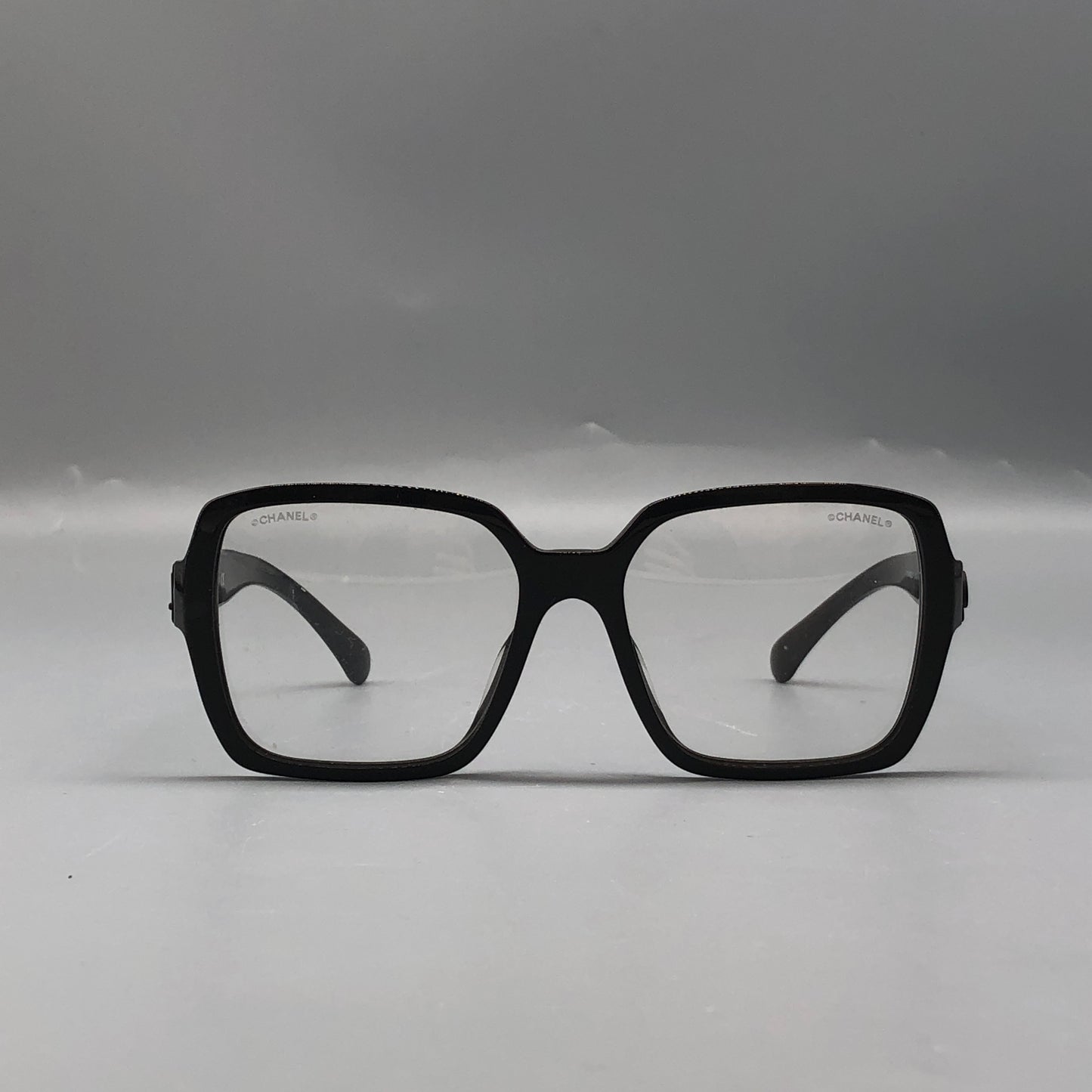 Chanel Black Square Eyeglasses 140mm