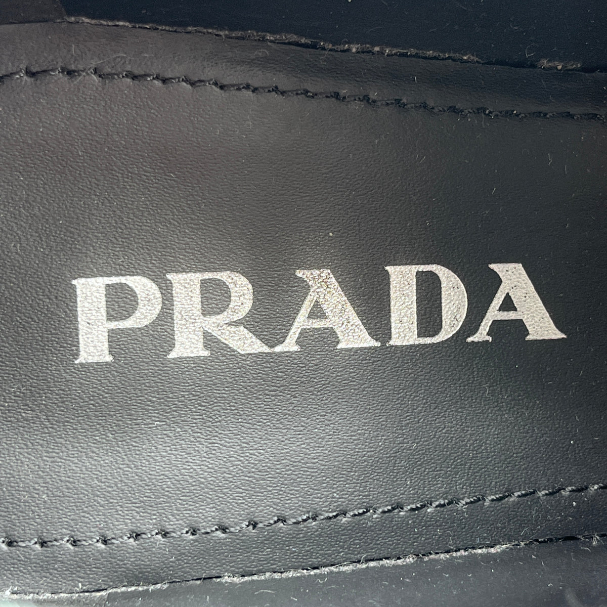 Prada Black Women Loafer Shoes Size 37