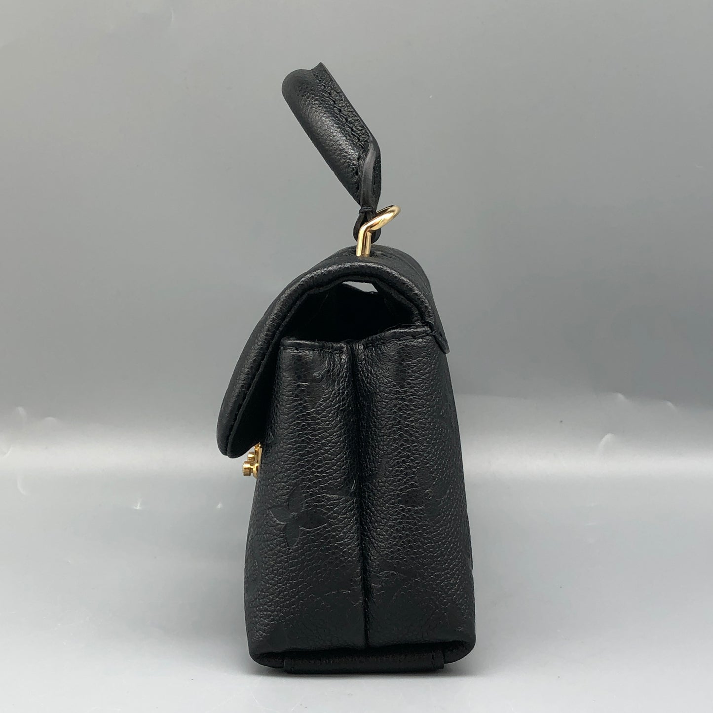 Louis Vuitton Madeleine Nano Monogram Empreinte Shoulder Bag Black