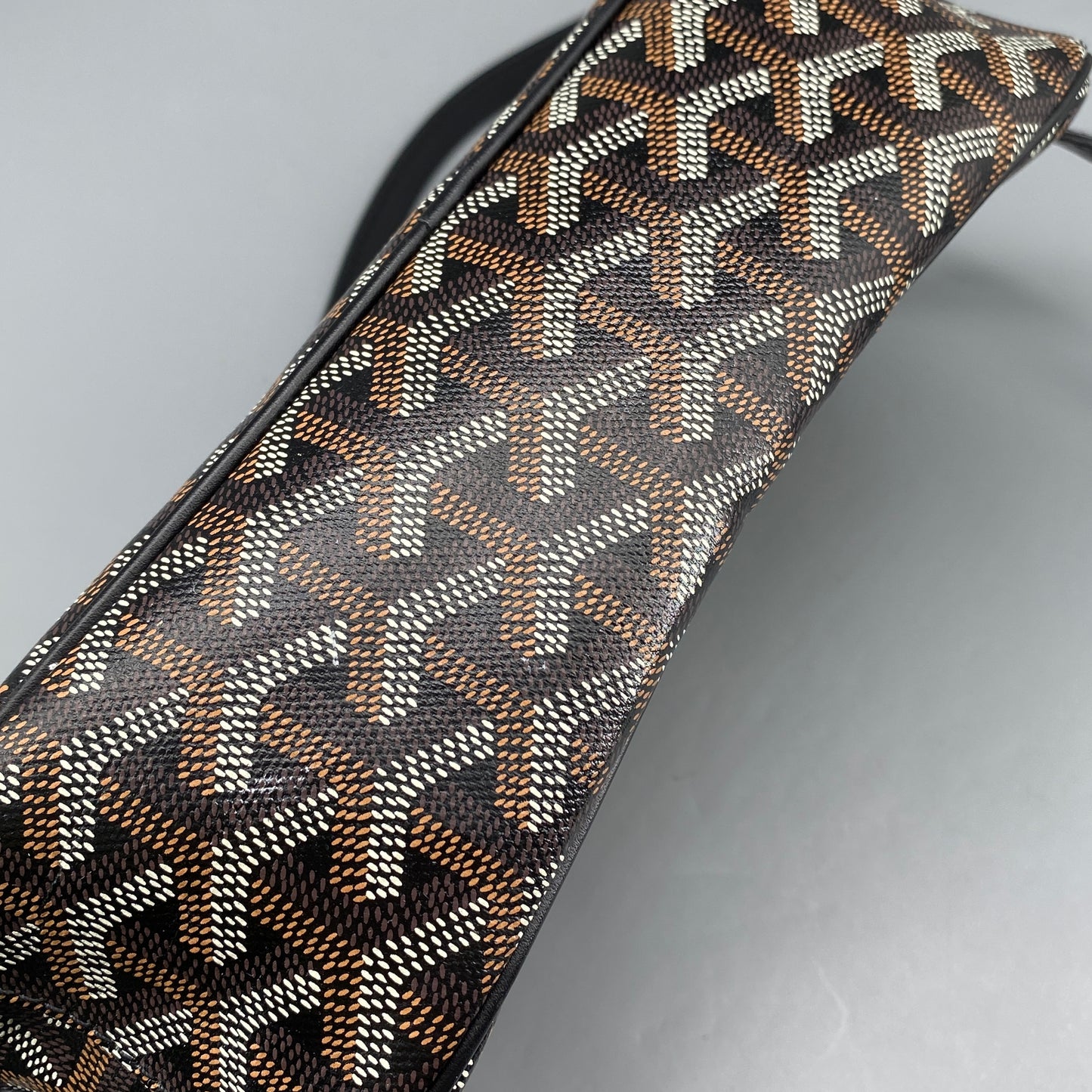 Goyard Cap Vert PM Black Monogram Crossbody Bag