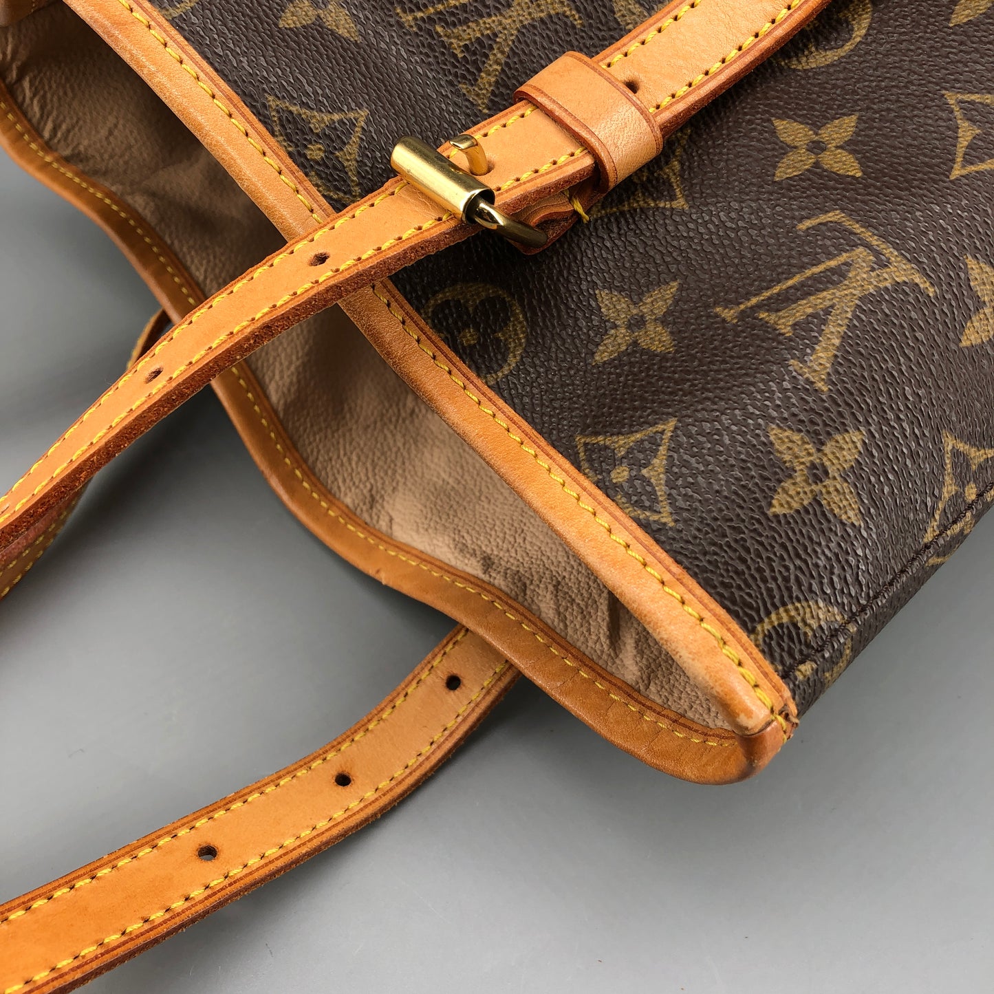 Louis Vuitton Brown Monogram Bucket Bag