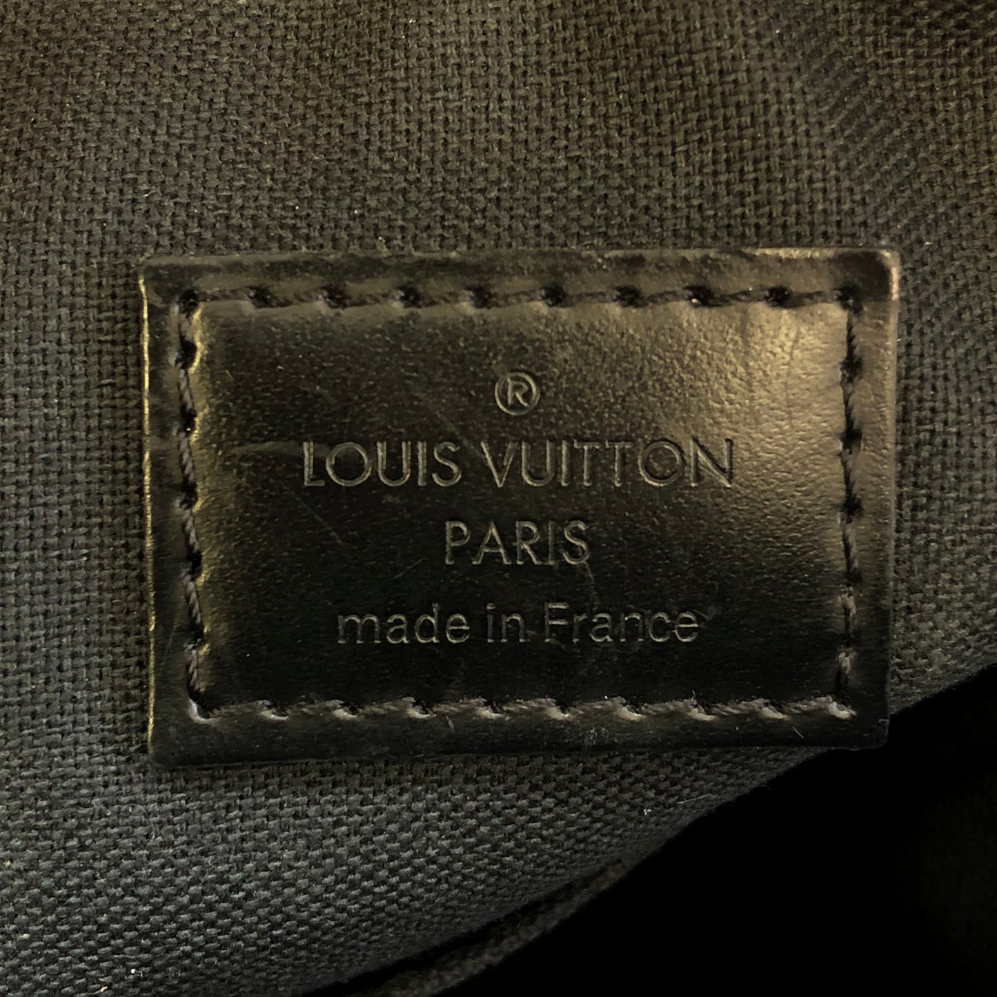Louis Vuitton Damier Graphite Black Camera Bag