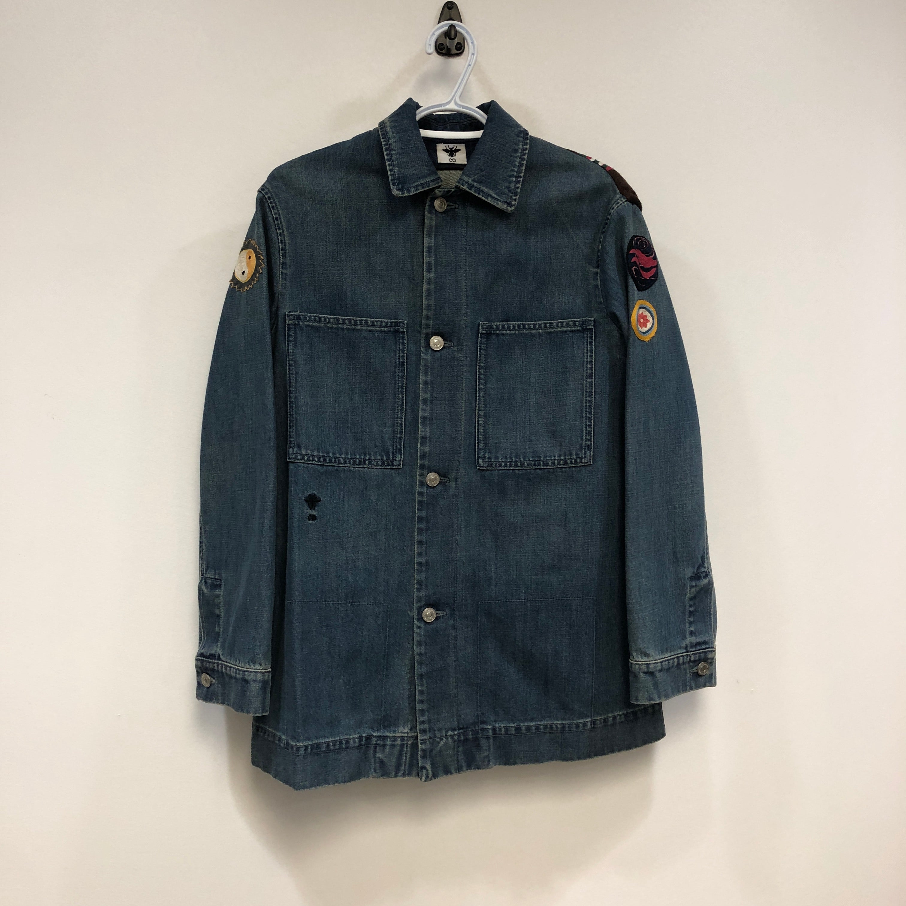 ディオールジャケット34 Christian Dior Multicolor Embroidered Denim Jacket 34 – Vibe