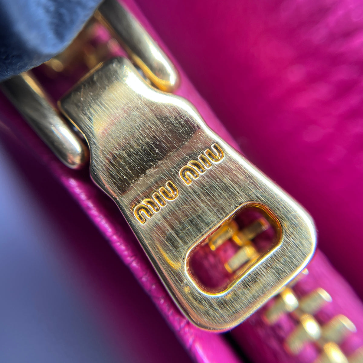 Miu Miu Hot Pink Long Wallet