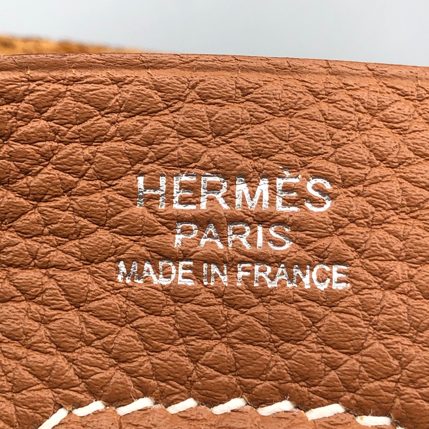 Hermes 2024 Ancrage Crossbody Shoulder Bag Gold