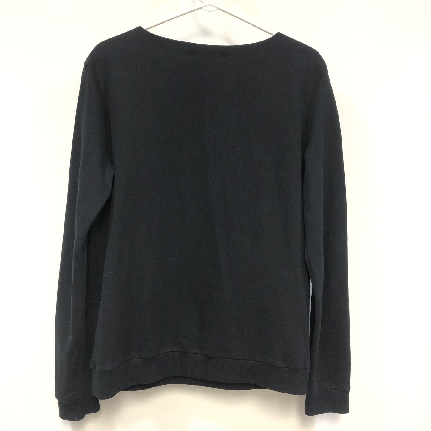 Pierre Balmain Logo Sweatshirt Size 40 Black/Gold