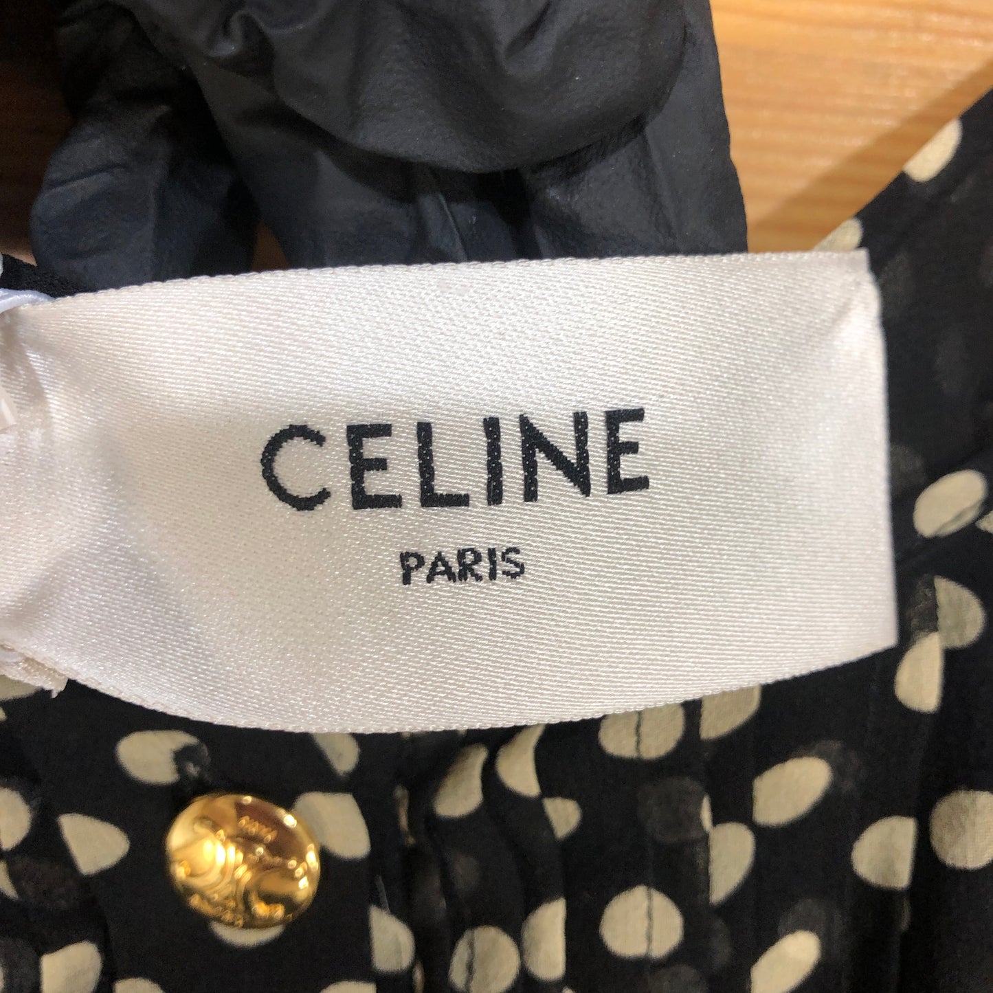Celine Polka Dot Mini Dress Size 34