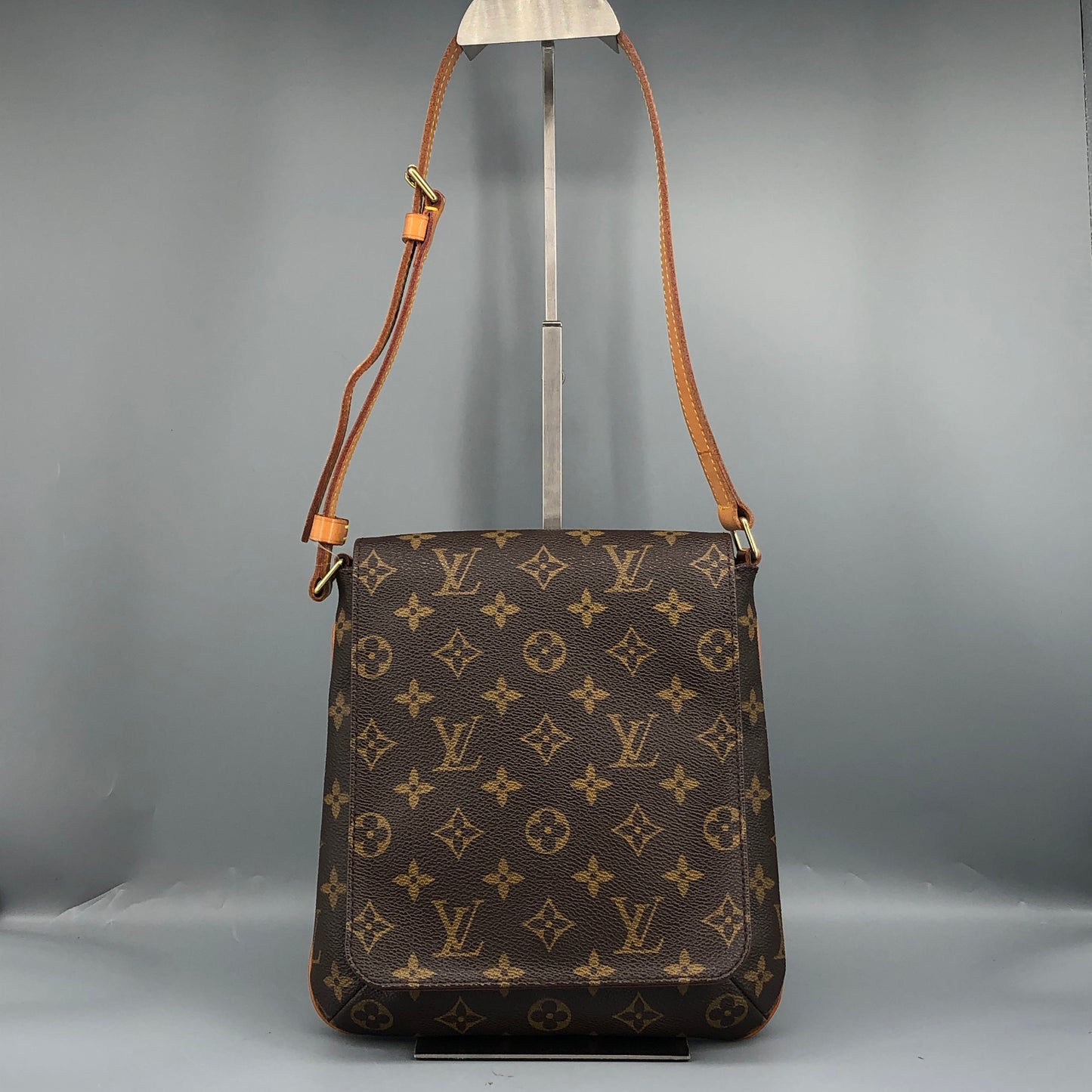 Louis Vuitton Monogram Musette Salsa Crossbody Bag Brown