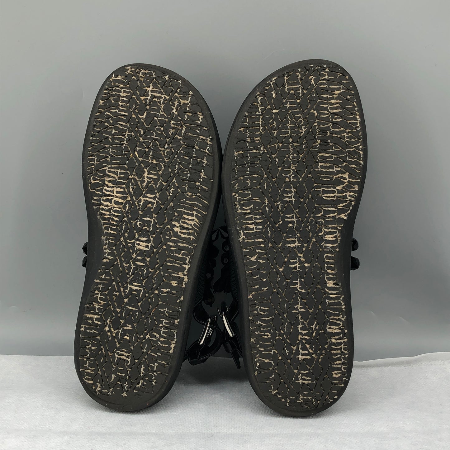 Marni Women's Beaded-Embellished Flat Sandals 36 Black