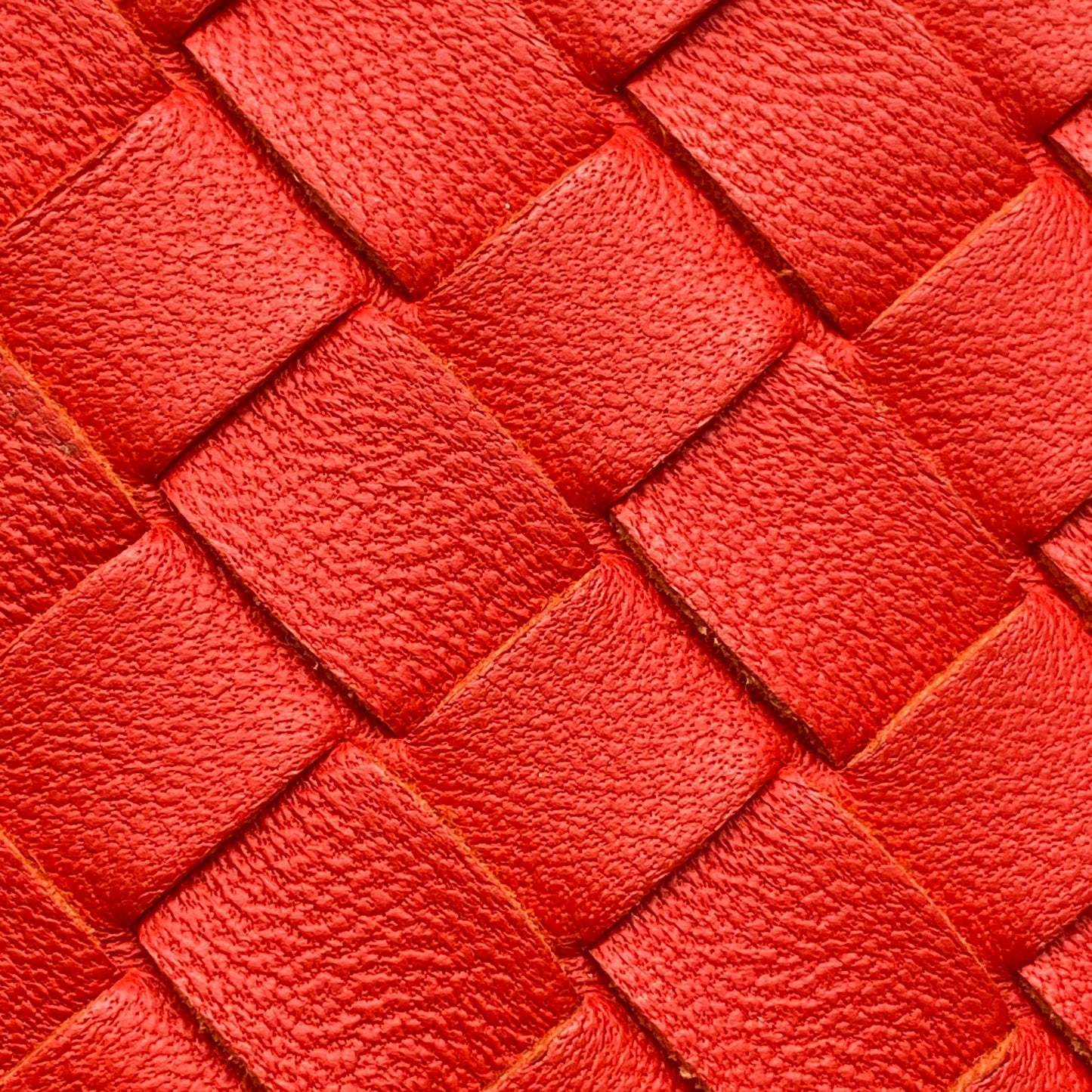 Bottega Veneta Olimpia Medium Red Intrecciato Leather Bag