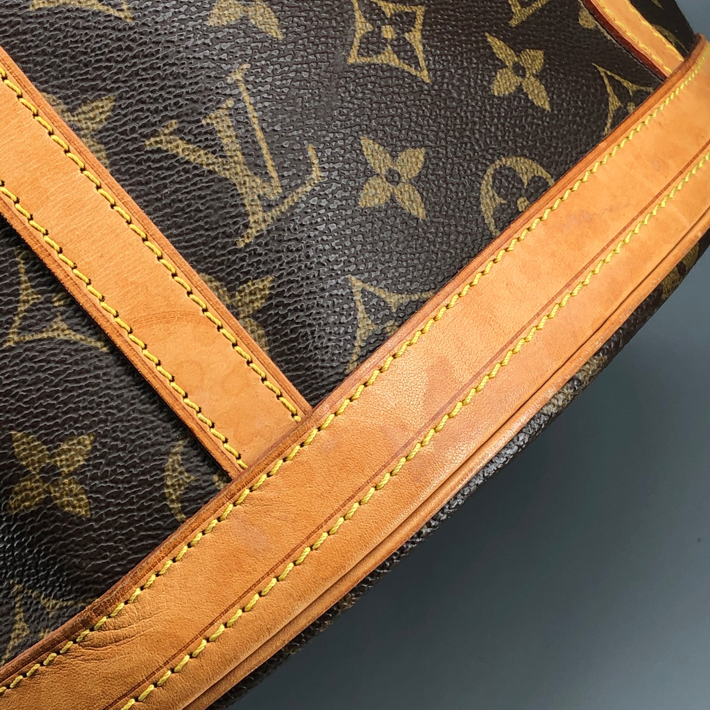 Louis Vuitton Brown Monogram Bucket Bag