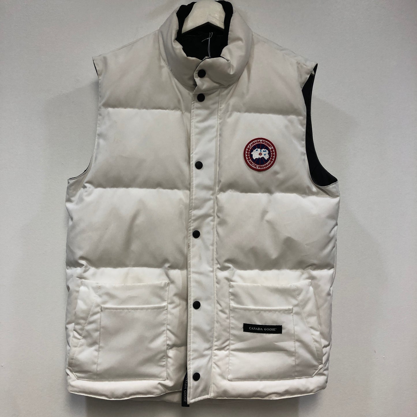 Canada Goose Freestyle Crew Vest Size M White