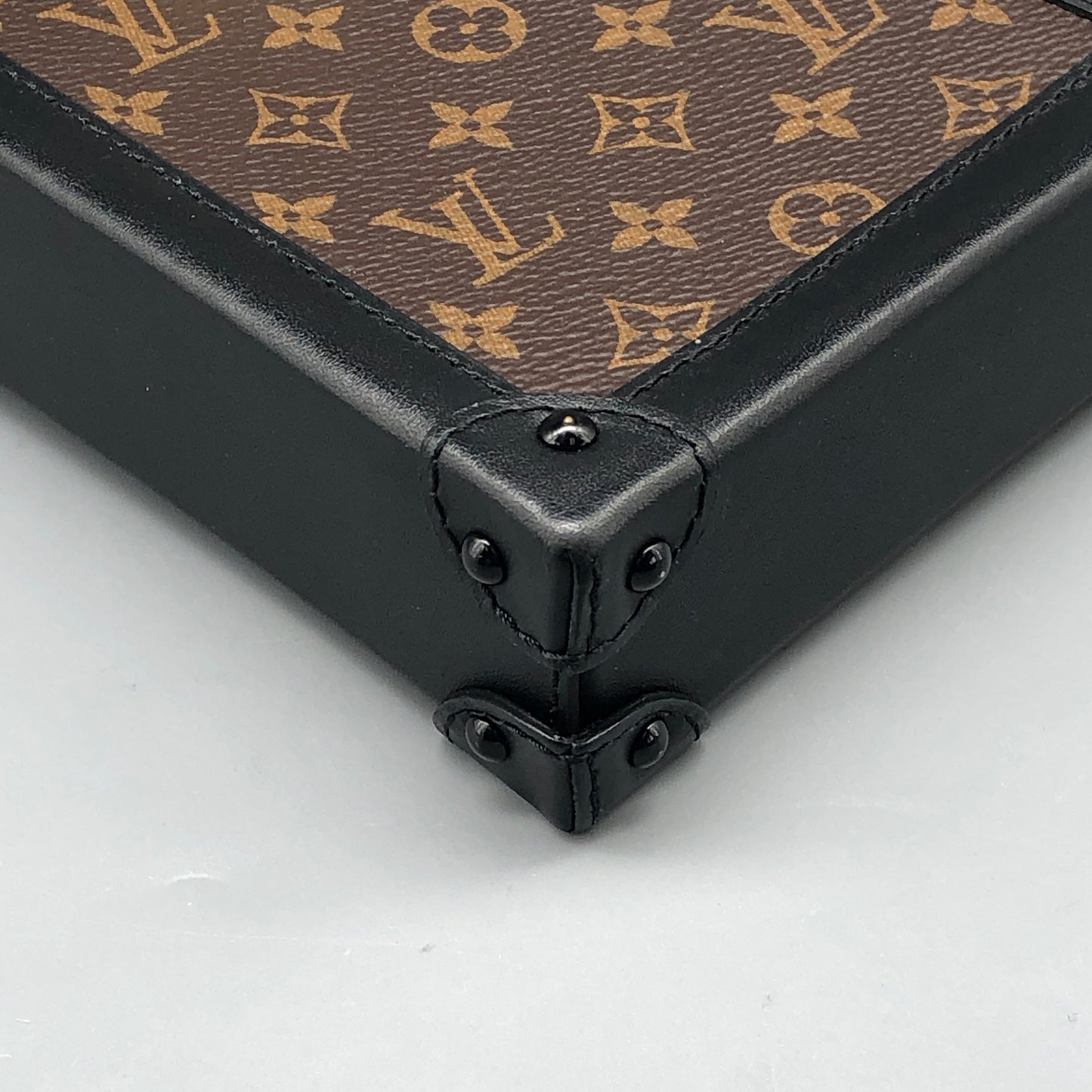 Louis Vuitton Monogram Canvas Petite Malle Phone Case Brown Bag