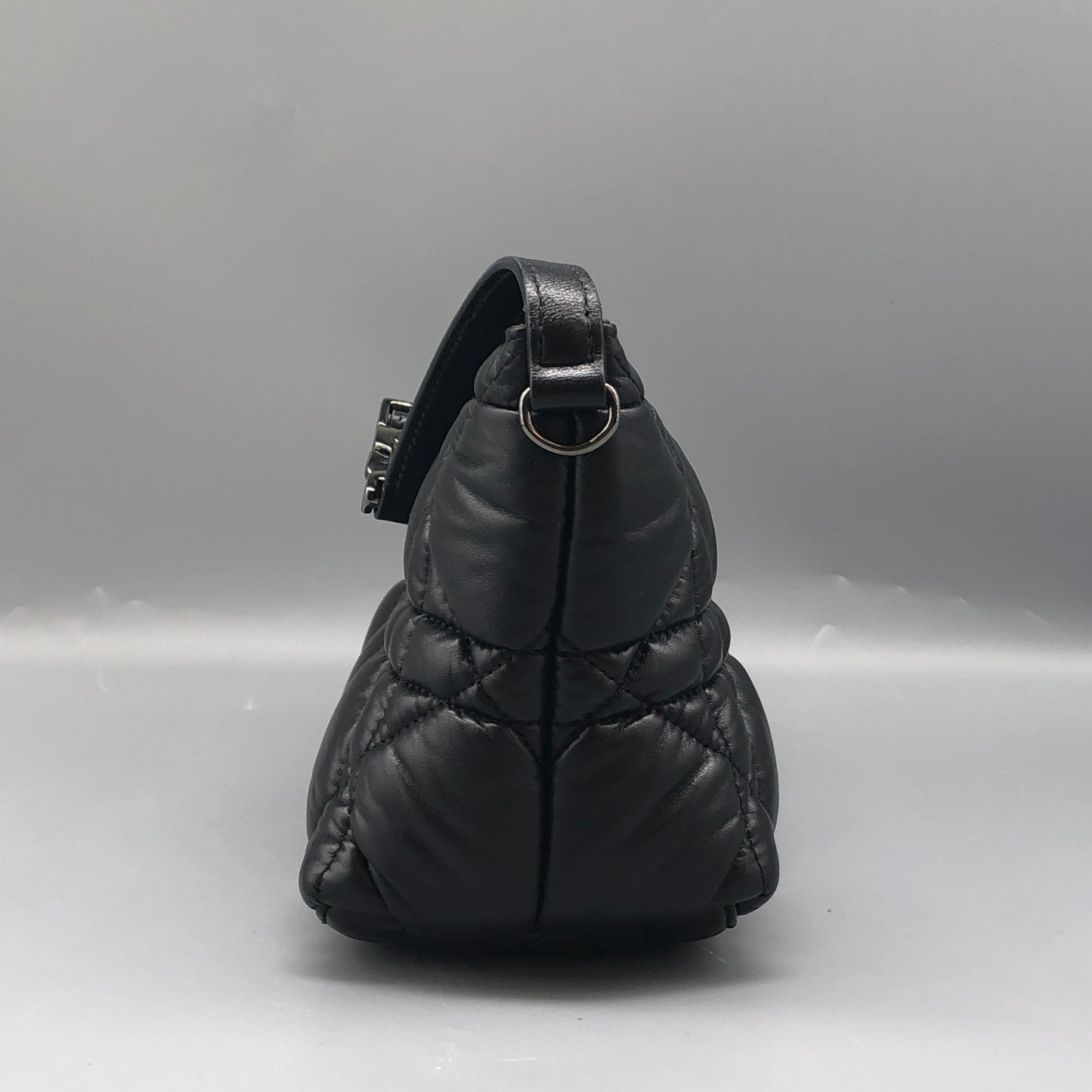 Christian Dior Toujours Medium Black Cannage Quilted Bag