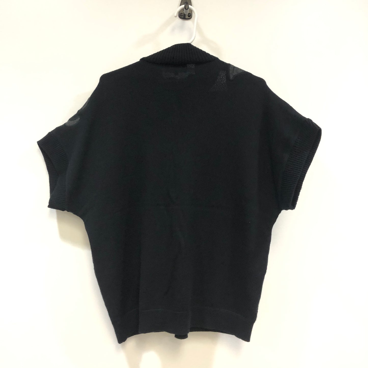 3.1 Phillip Lim Floral Jacquard Knit Top Size S Black/Grey