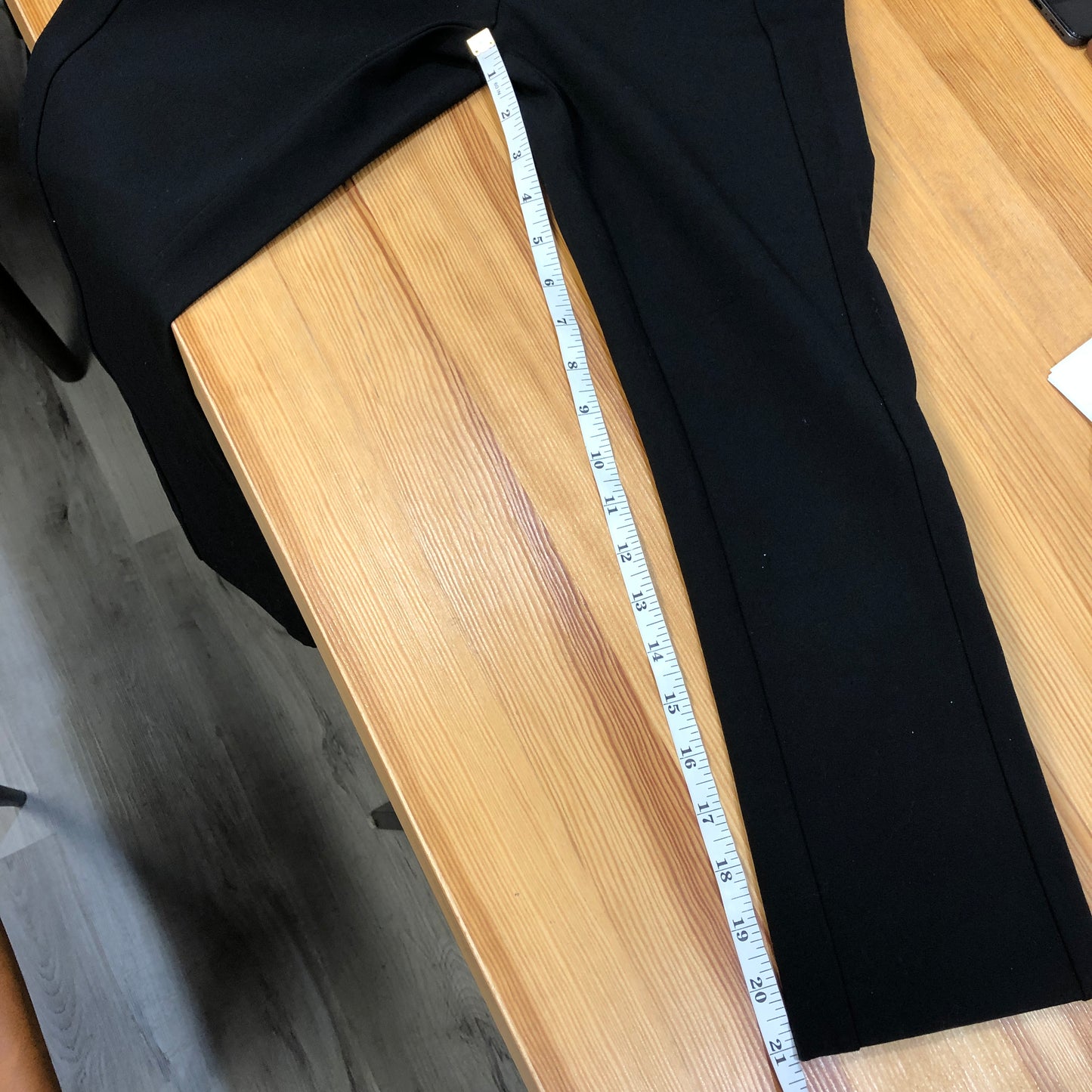 Rag & Bone Black Cropped Slim Ankle Pants Size 0