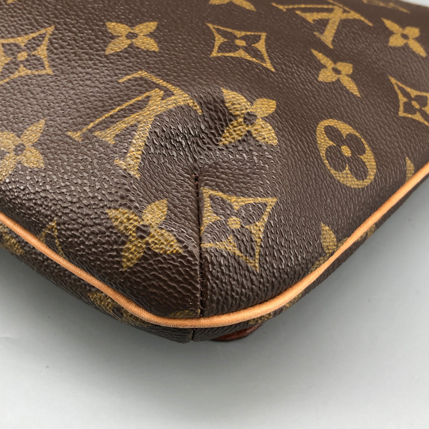 Louis Vuitton Monogram Musette Tango Crossbody Bag Brown