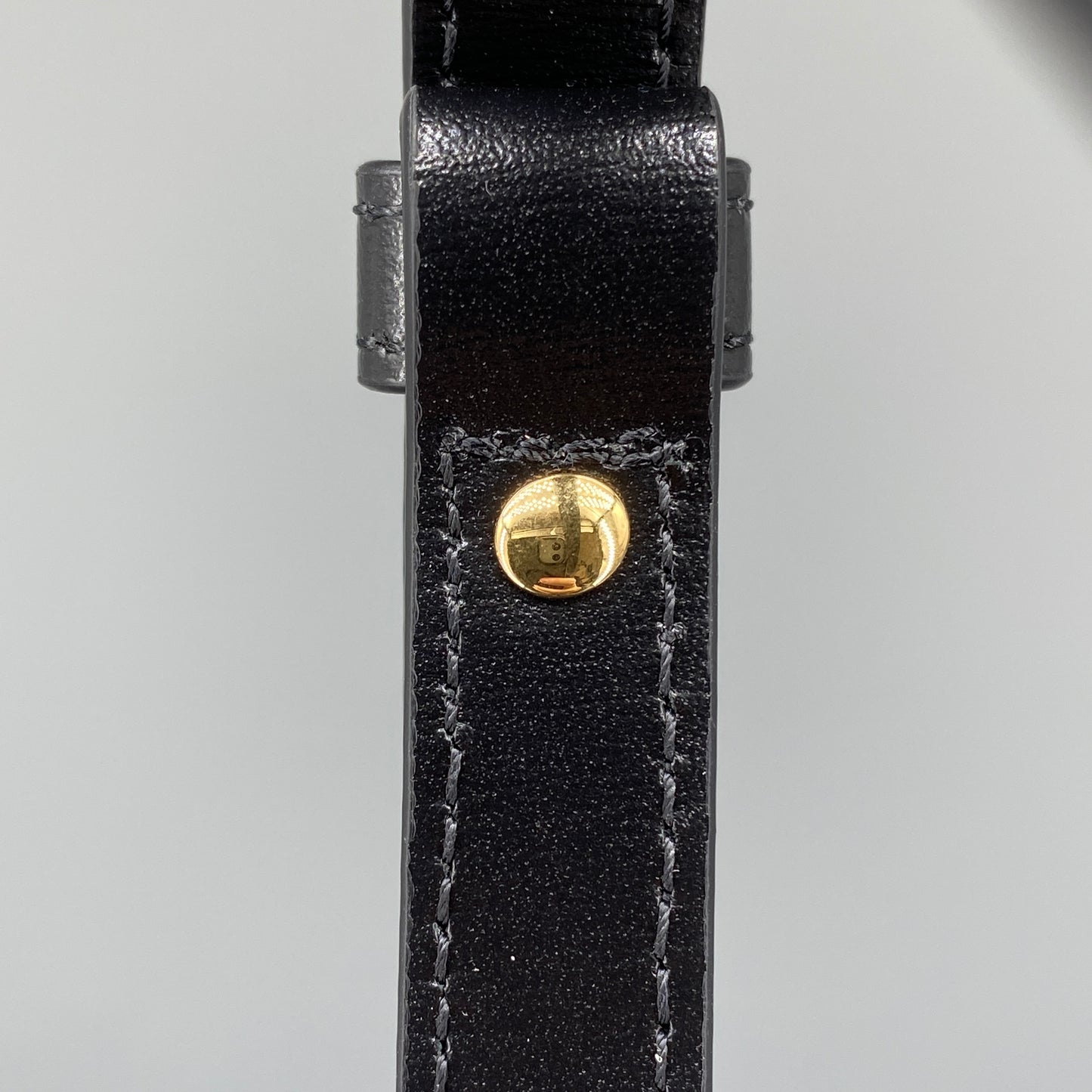 Celine Black Triomphe Crossbody Bag