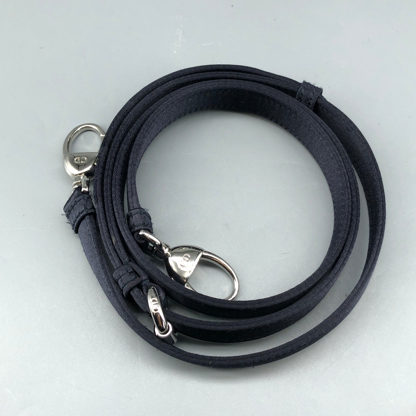 Christian Dior Lady Dior Mini Navy Cannage Satin with Crystals