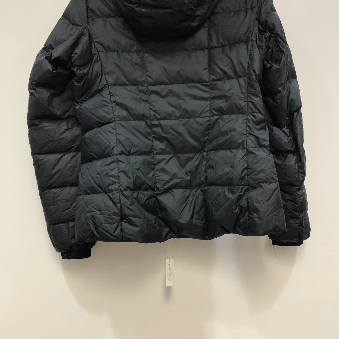 Canada Goose Black P2P 19.5in Hooded Light Down Jacket Size M