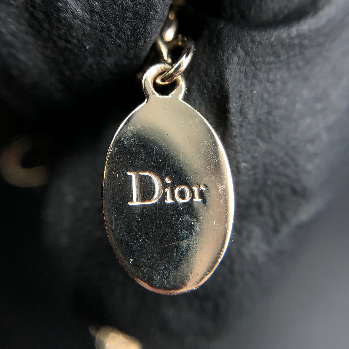 Christian Dior Spider Pearl Pendant Necklace