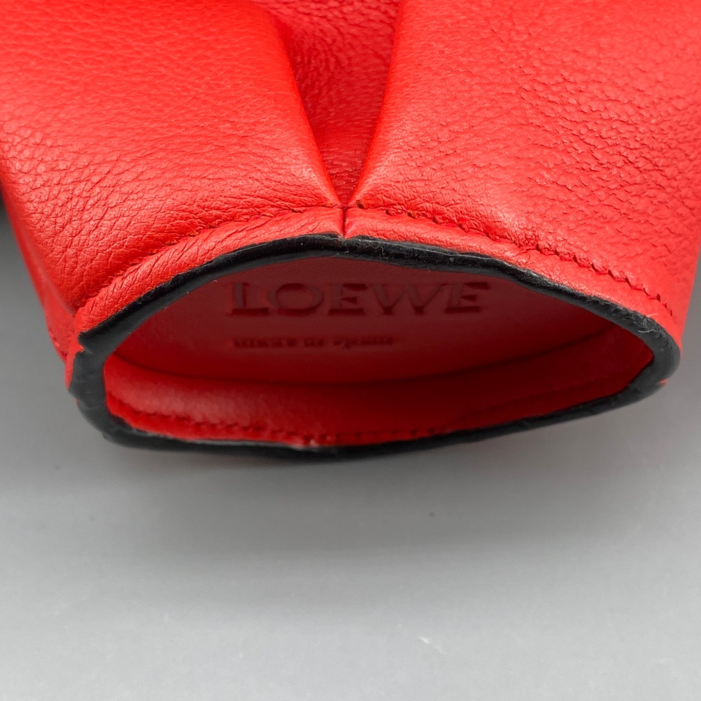 Loewe Red Elephant Mini Coin Purse