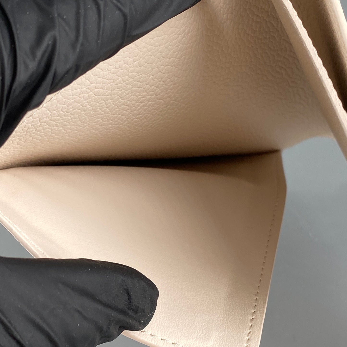 Louis Vuitton Cream Monogram Passport Holder