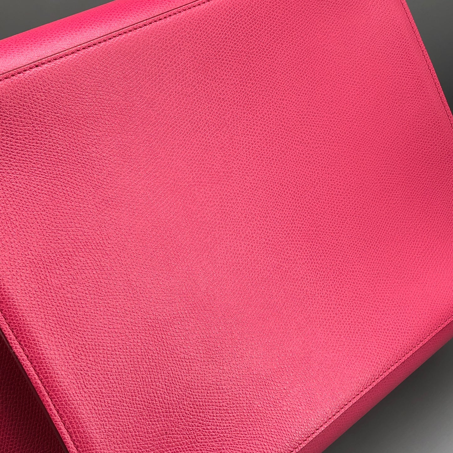 Celine Pink Calf Leather Phantom Luggage Tote Bag