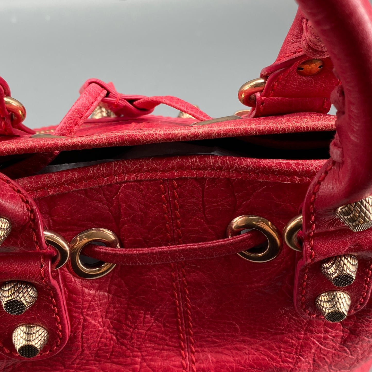 Balenciaga Giant Pompon Bag Pink