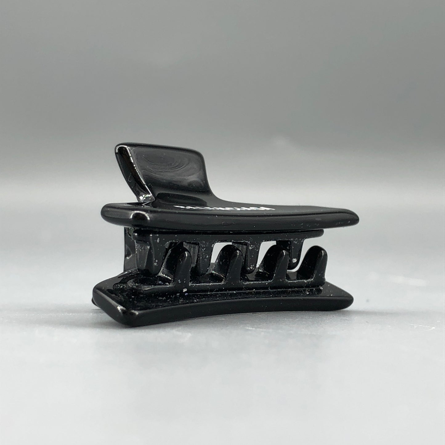 Balenciaga Black Logo Hair Claw Clip