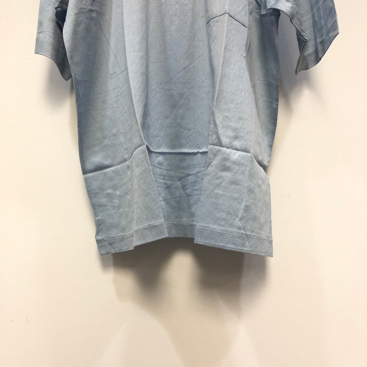 Lanvin Mist Blue Short Sleeve Polo Shirt Size XXL
