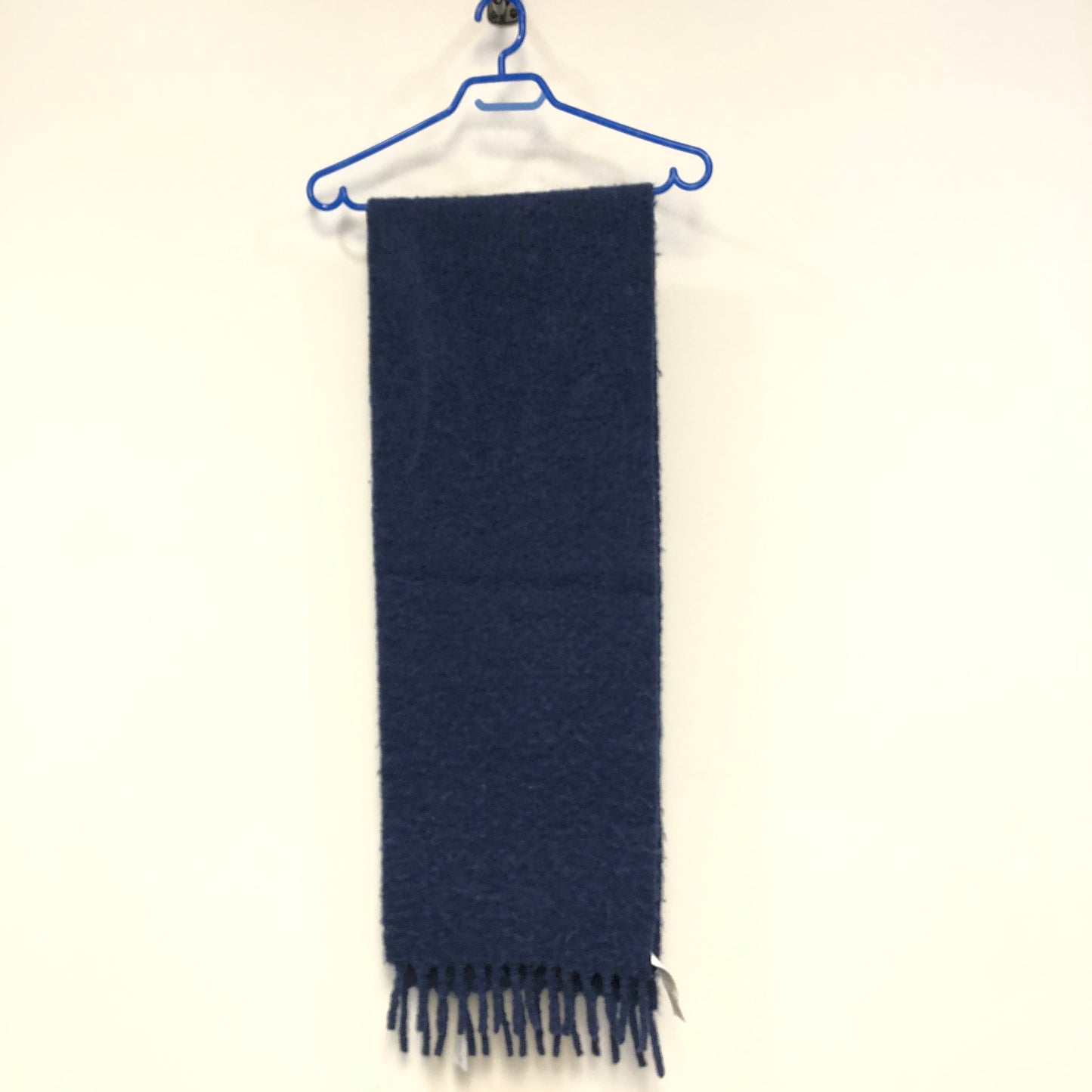 Coach Indigo Wool Fringe Long Scarf 66*12inches