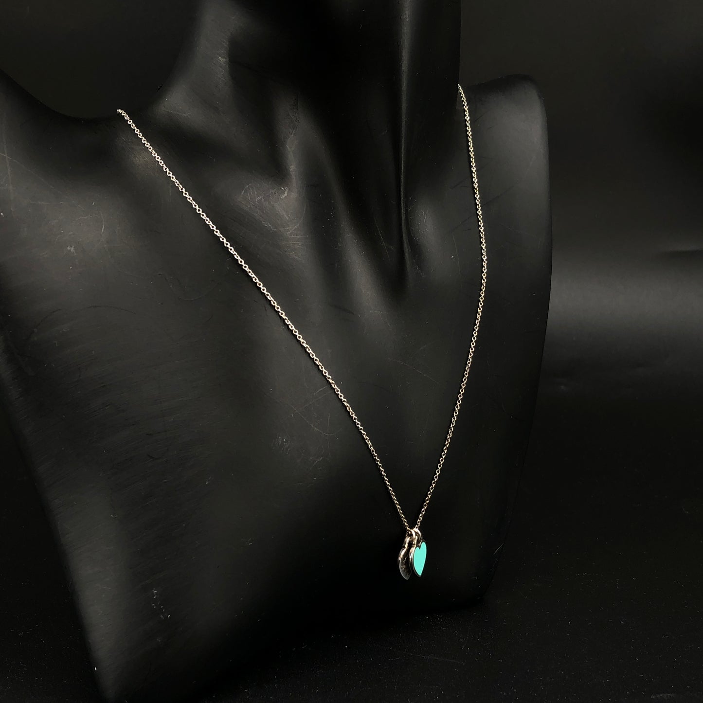 Tiffany & Co Return to Tiffany Heart Necklace 925 Turquoise