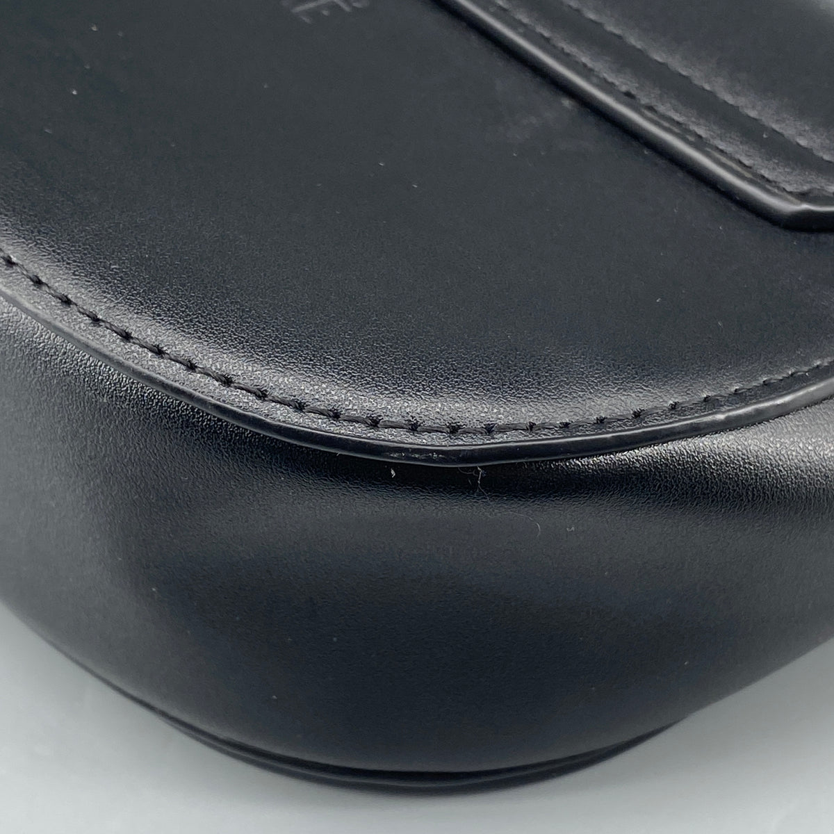 Versace Jeans Couture black saddle shoulder bag