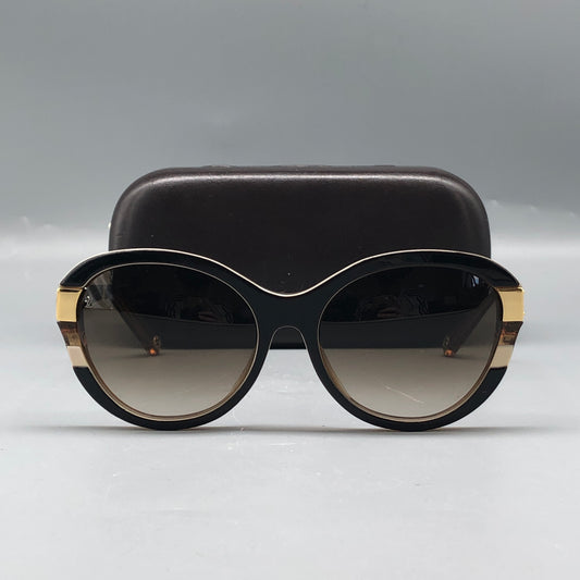 Louis Vuitton Round Frame Sunglasses Gold