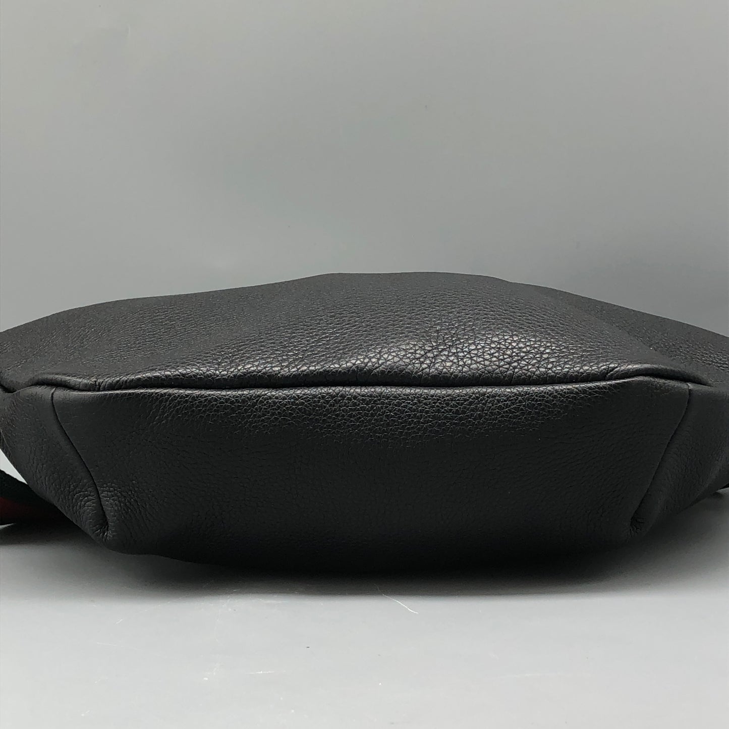 Gucci Print Large Belt Bag in Black Leather